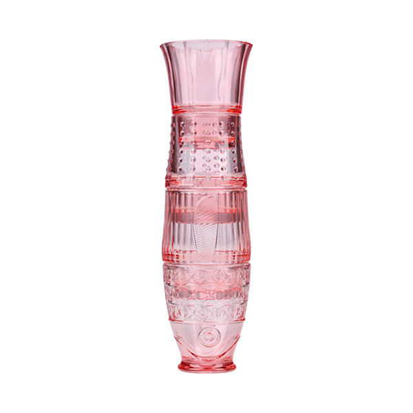Alpina Drinkglas | Alpina | 4 stuks (Stapelbaar, 200 ml, Vissendesign, Roze) 871125233227 K170106289 - 2