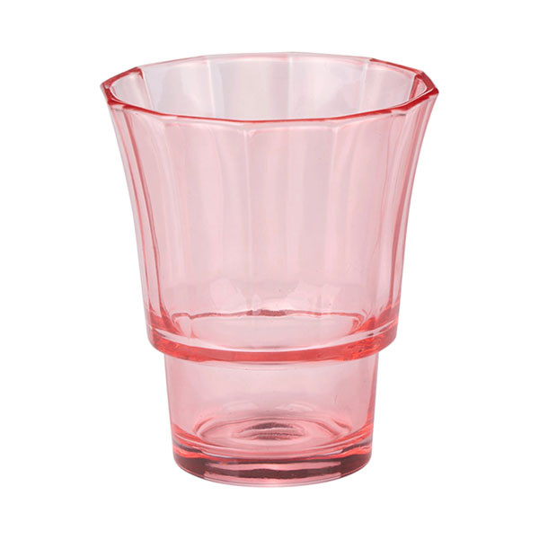 Alpina Drinkglas | Alpina | 4 stuks (Stapelbaar, 200 ml, Vissendesign, Roze) 871125233227 K170106289 - 3