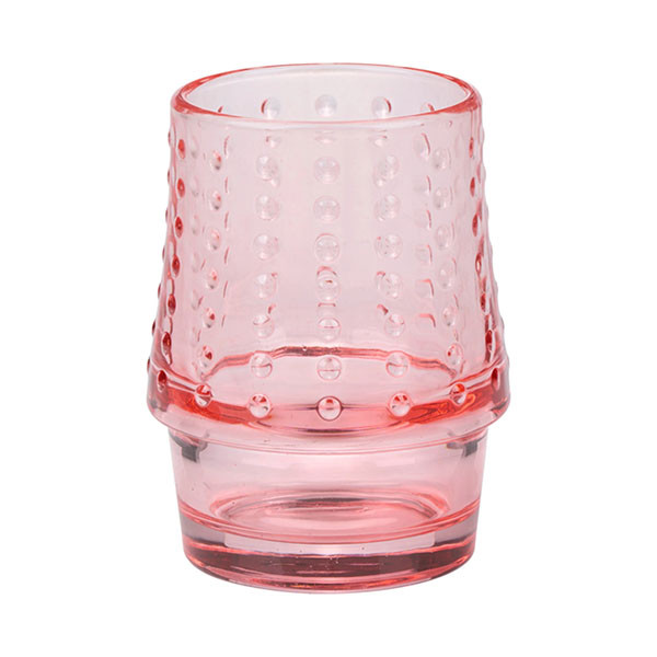 Alpina Drinkglas | Alpina | 4 stuks (Stapelbaar, 200 ml, Vissendesign, Roze) 871125233227 K170106289 - 4