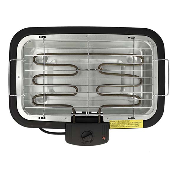 Alpina Elektrische BBQ | Alpina | 45 x 35 cm (2000W, 2-in1, Verstelbare poten) 18209 K170105232 - 3
