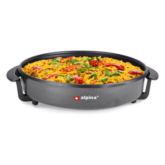 Alpina Elektrische Hapjespan | Alpina | Ø 40 cm (1500W, Anti aanbak, temperatuurregelaar) 871125218202 K170108235 - 1