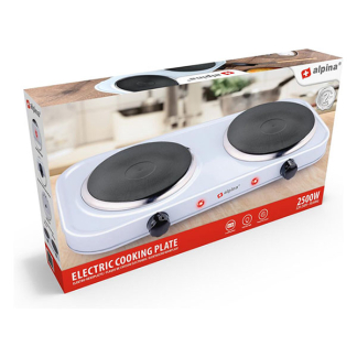Alpina Elektrische kookplaat | Alpina | 2 pits (6 standen, 2500W) 871125226527 K170105180 - 3