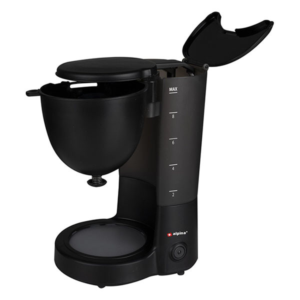 Alpina Filter koffiezetapparaat | Alpina | 750 watt (12-Kops, Pauzeerfunctie, Automatische uitschakeling, Warmhoudfunctie, Zwart) 871125218102 K170108234 - 2