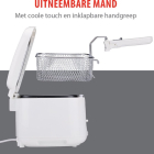 Alpina Frituurpan | Alpina | 2.5 liter (1800W, 1 frituurmand, Kijkvenster) 871125224521 K170108230 - 5