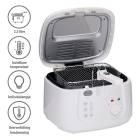 Alpina Frituurpan | Alpina | 2.5 liter (1800W, 1 frituurmand, Kijkvenster) 871125224521 K170108230 - 2