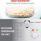 Alpina Frituurpan | Alpina | 2.5 liter (1800W, 1 frituurmand, Kijkvenster) 871125224521 K170108230 - 3