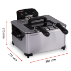 Alpina Frituurpan | Alpina | 31 x 34 x 25 cm (5 liter, Dubbel, 2000W, 2 frituurmanden) 871125223163 K170108197 - 3