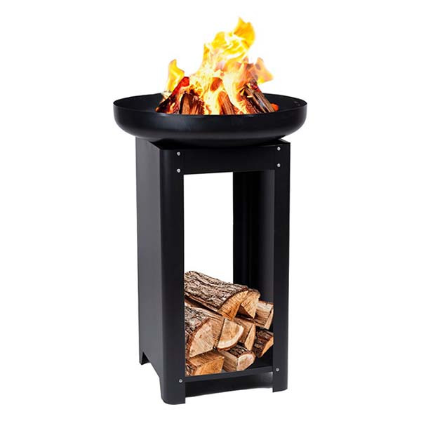 Alpina Houtskool BBQ | Alpina | 3-in-1 (Teppanyaki bakplaat, Tuinhaard, Opslag voor brandhout) 871125219335 871125229074 K170109110 - 2