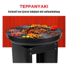 Alpina Houtskool BBQ | Alpina | 3-in-1 (Teppanyaki bakplaat, Tuinhaard, Opslag voor brandhout) 871125219335 871125229074 K170109110 - 3