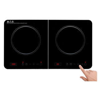 Alpina Inductie kookplaat | Alpina | 2 pits (Kinderslot, Digitaal, 3500W) 871125218303 K170108231 - 4