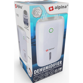 Alpina Luchtontvochtiger | Alpina (0.3 liter per dag, 35 dB) 27018 K170101328 - 2