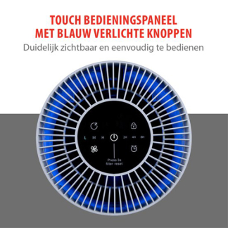 Alpina Luchtreiniger | Alpina (12W, Ruimtes tot 10 m², 3 snelheden, Touch bediening) 49587 K170101362 - 2