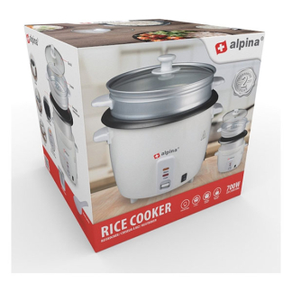 Alpina Rijstkoker | Alpina | 1.8 liter (700W, Binnenpan, Stoommand) 871125218112 K170108238 - 8