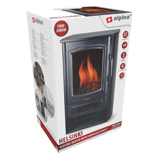 Alpina Sfeerhaard | Alpina (1000/2000W, Vrijstaand, Ruimtes tot 20 m²) 871125224848 K170101241 - 10