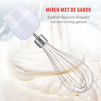 Alpina Staafmixer set | Alpina (400W, Hakmolen, Garde, Pureerstaf) 871125223092 K170108240 - 4