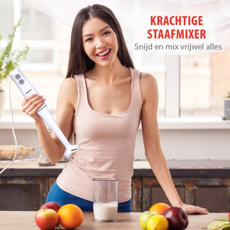 Alpina Staafmixer set | Alpina (400W, Hakmolen, Garde, Pureerstaf) 871125223092 K170108240 - 6