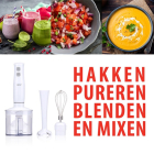 Alpina Staafmixer set | Alpina (400W, Hakmolen, Garde, Pureerstaf) 871125223092 K170108240 - 7