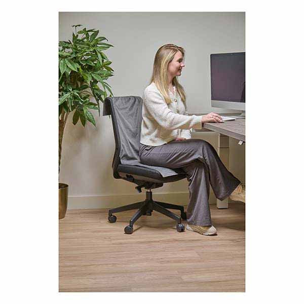 Alpina Stoelverwarmer | Alpina | 120 x 40 cm (Draadloos, Tot 60 °C, Grijs) 871125242137 K170101230 - 5