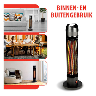 Alpina Terrasverwarmer | Alpina | Staand (800W, IP44, 2 tot 3 m) 871125218782 K170101193 - 7