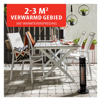 Alpina Terrasverwarmer | Alpina | Staand (800W, IP44, 2 tot 3 m) 871125218782 K170101193 - 8