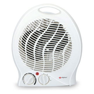 Alpina Ventilatorkachel | Alpina (2000W, Ruimtes tot 22 m², Wit) 871125218211 K170101190 - 1