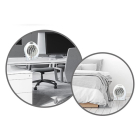 Alpina Ventilatorkachel | Alpina (2000W, Ruimtes tot 22 m², Wit) 871125218211 K170101190 - 3