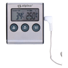 Alpina Vleesthermometer | Alpina | -20 tot 50 graden (RVS, 15 cm, Timer, Digitaal) 871125215140 K170103143 - 3