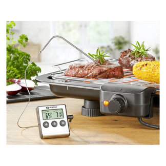 Alpina Vleesthermometer | Alpina | -20 tot 50 graden (RVS, 15 cm, Timer, Digitaal) 871125215140 K170103143 - 5