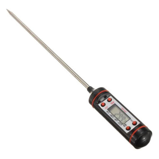 Alpina Vleesthermometer | Alpina | -50 tot 300 graden (RVS, 20 cm, Digitaal) 871125225027 K170103144 - 2