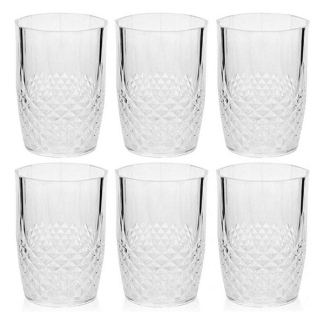 Alpina Waterglas | Alpina | 6 stuks (Kunststof, 400 ml) 871125205304 K170105181 - 2