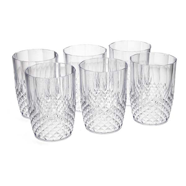 Alpina Waterglas | Alpina | 6 stuks (Kunststof, 400 ml) 871125205304 K170105181 - 2