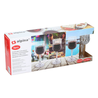 Alpina Wijnglas | Alpina | 6 stuks (Kunststof, 200 ml) 871125205306 K170105183 - 3