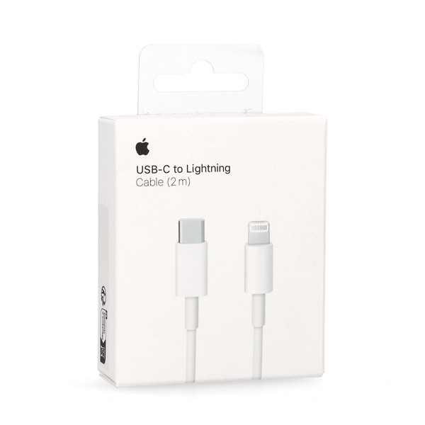 Apple USB C naar Lightning kabel | Apple Origineel | 2 meter (Wit) MKQ42ZM/A MQGH2ZM/A K051002029 - 1