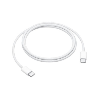 Apple USB C naar USB C kabel | 1 meter | Apple origineel (Gevlochten, Wit) MQKJ3ZM/A K010214346 - 