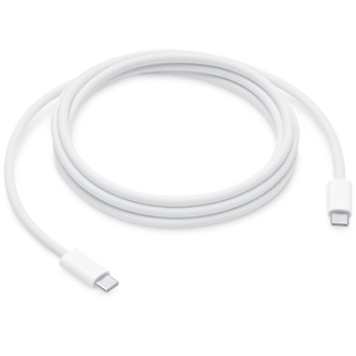 Apple USB C naar USB C kabel | 2 meter | Apple origineel (240W, 480 Mbps, Gevlochten, Wit) MU2G3ZM/A K010214345 - 1