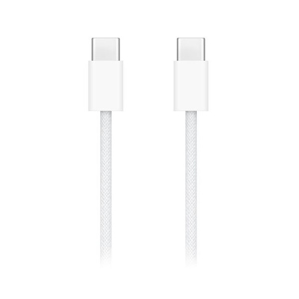 Apple USB C naar USB C kabel | 2 meter | Apple origineel (240W, 480 Mbps, Gevlochten, Wit) MU2G3ZM/A MYQT3ZM/A K010214345 - 2