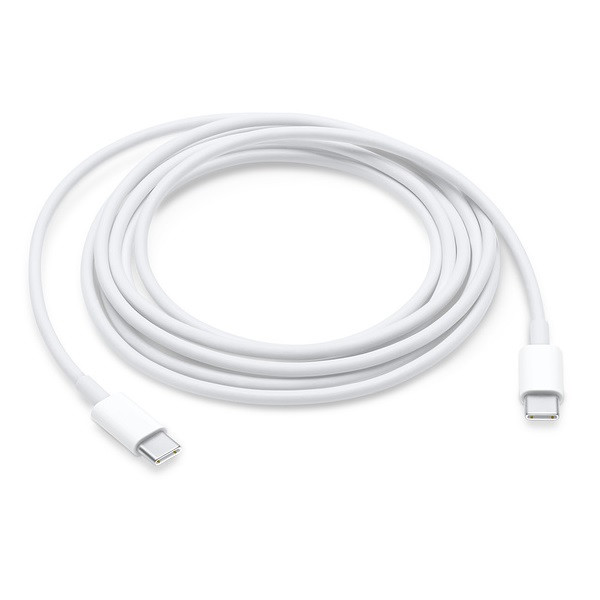 Apple iPad oplaadkabel | USB C ↔ USB C | Apple origineel | 2 meter (USB 2.0, 480 Mbps, 100% koper, Wit) MLL82ZM/A I010214069 - 1
