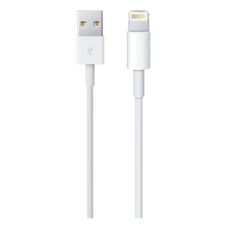 Apple iPhone oplaadkabel | USB A ↔ Lightning | Apple origineel | 2 meter (Wit) 3994350007 K070501003 - 2