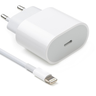 Apple iPhone oplader | Apple | 1 poort (USB C, 20W, Power Delivery, Lightning kabel)  K010221052 - 