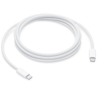 Apple oplaadkabel | USB C ↔ USB C 2.0 | 2 meter (Apple origineel, Gevlochten, 100% koper, Wit) MU2G3ZM/A M010214345 - 