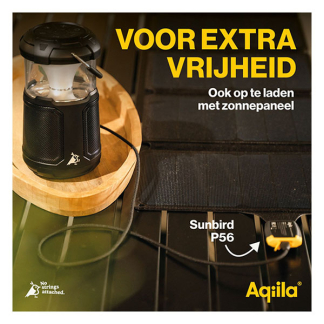 Aqiila Bluetooth speaker | Aqiila | Soundbird B10 | Ø10 x 20 cm (10W, RGB, Powerbank) AQPBB1BK444 K010605531 - 7