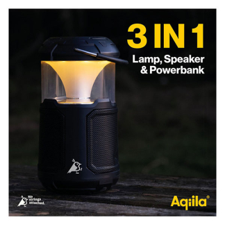 Aqiila Bluetooth speaker | Aqiila | Soundbird B10 | Ø10 x 20 cm (10W, RGB, Powerbank) AQPBB1BK444 K010605531 - 10