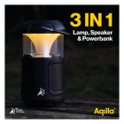 Aqiila Bluetooth speaker | Aqiila | Soundbird B10 | Ø10 x 20 cm (10W, RGB, Powerbank) AQPBB1BK444 K010605531 - 10