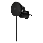 Aqiila Draadloze autolader | Aqiila | Powerbird QC1 (Magnetisch, 360° draaibaar, Klem) AQWCQC1CBI15W377 K010605529 - 2