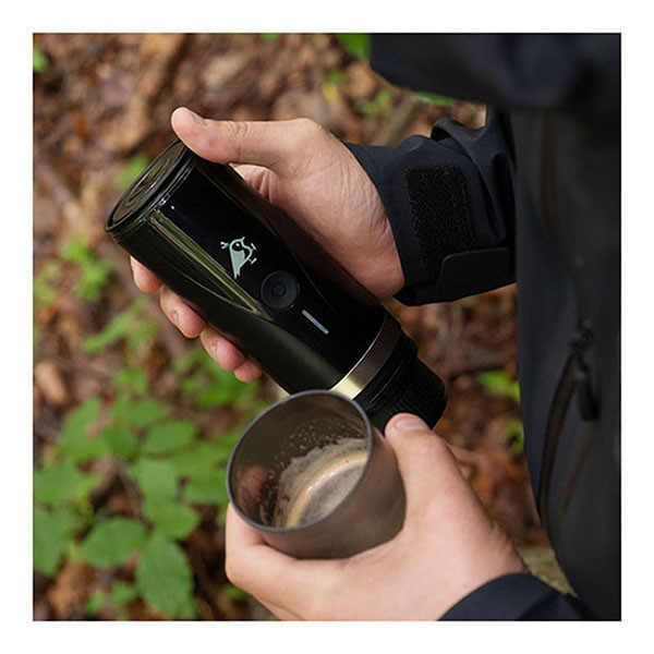 Aqiila Draagbaar koffiezetapparaat | Aqiila (5-kops, Voor cups en filter, Herbruikbare filter, Oplaadbaar, Incl. kopje) AQPM1BK437 K010605532 - 4