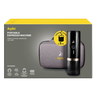 Aqiila Draagbaar koffiezetapparaat | Aqiila (5-kops, Voor cups en filter, Herbruikbare filter, Oplaadbaar, Incl. kopje) AQPM1BK437 K010605532 - 7