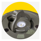 Aqiila Lichtsnoer | 10 meter | Aqiila | Lightbird BL2 (Intrekbaar, 8 lichtstanden, 250 lm, Warm wit/Gekleurd, Powerbank, USB C) AQSTBL2LBI9M458 K010605530 - 4