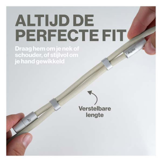 Aqiila Lightning telefoonkoord | Aqilla | USB 2.0 (30W, 480 Mbps, Beige) AQLYCBPBICL2SA091 K010605506 - 3