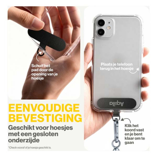 Aqiila Lightning telefoonkoord | Aqilla | USB 2.0 (30W, 480 Mbps, Mint) AQLYCBPBICL3GR138 K010605507 - 5