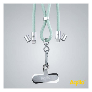 Aqiila Lightning telefoonkoord | Aqilla | USB 2.0 (30W, 480 Mbps, Mint) AQLYCBPBICL3GR138 K010605507 - 7